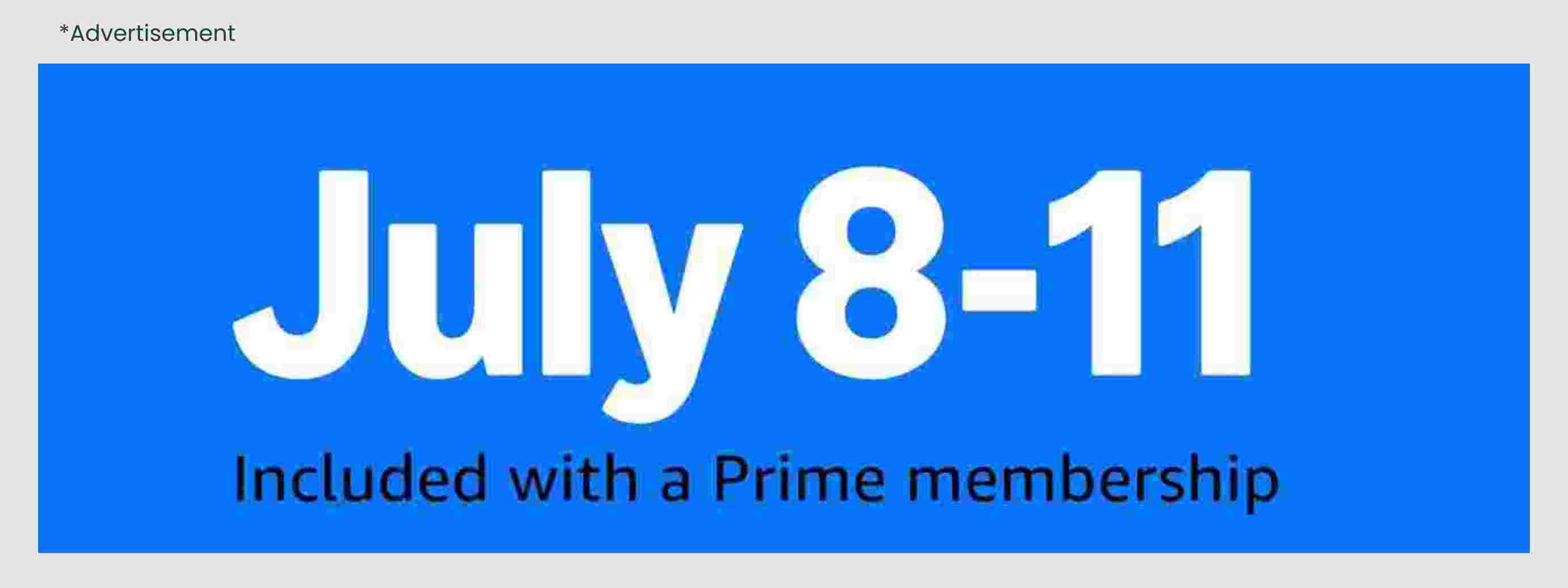 Amazon Prime Day Banner