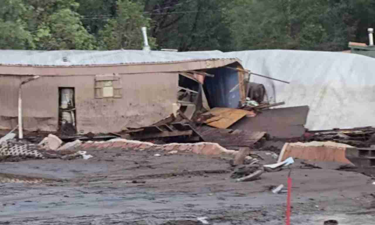 Ruidoso Flood Viral Image